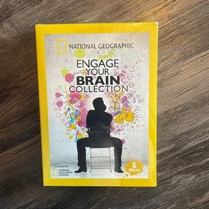 National Geographic Engage Your Brain Collection NEW DVD DVDs Gift Educational